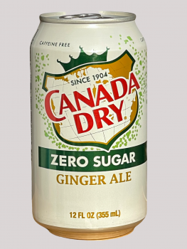 Canday Dry Ginger Ale Zero Sugar